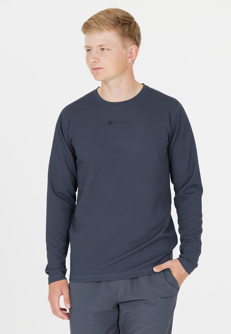Virtus Virtus Besto Langarmshirt Herren - 2154 Blue Nights - 2 | SportScheck