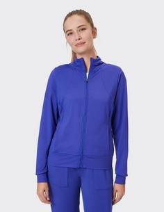 Rückansicht von VENICE BEACH VB Skyler Trainingsjacke Damen radiant blue