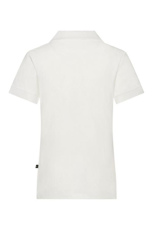 Rückansicht von Jeff Green Cleo Poloshirt Damen White