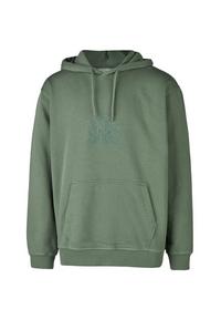 Cleptomanicx Boxy Hooded Residence Hoodie Herren - Laurel Wreath