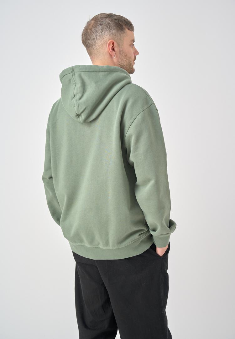 Cleptomanicx Cleptomanicx Boxy Hooded Residence Hoodie Herren - Laurel Wreath - 2 | SportScheck