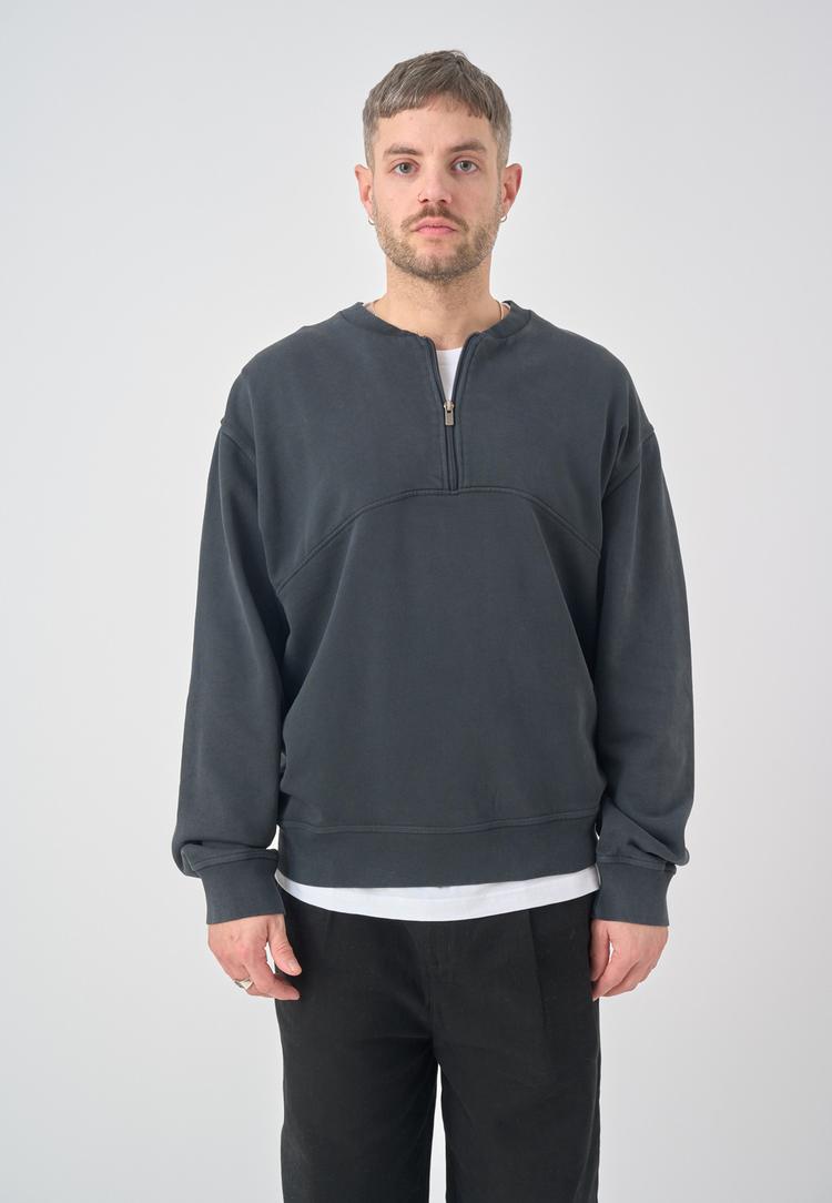 Cleptomanicx Cleptomanicx Gunter Sweatshirt Herren - Blue Graphite - 0 | SportScheck