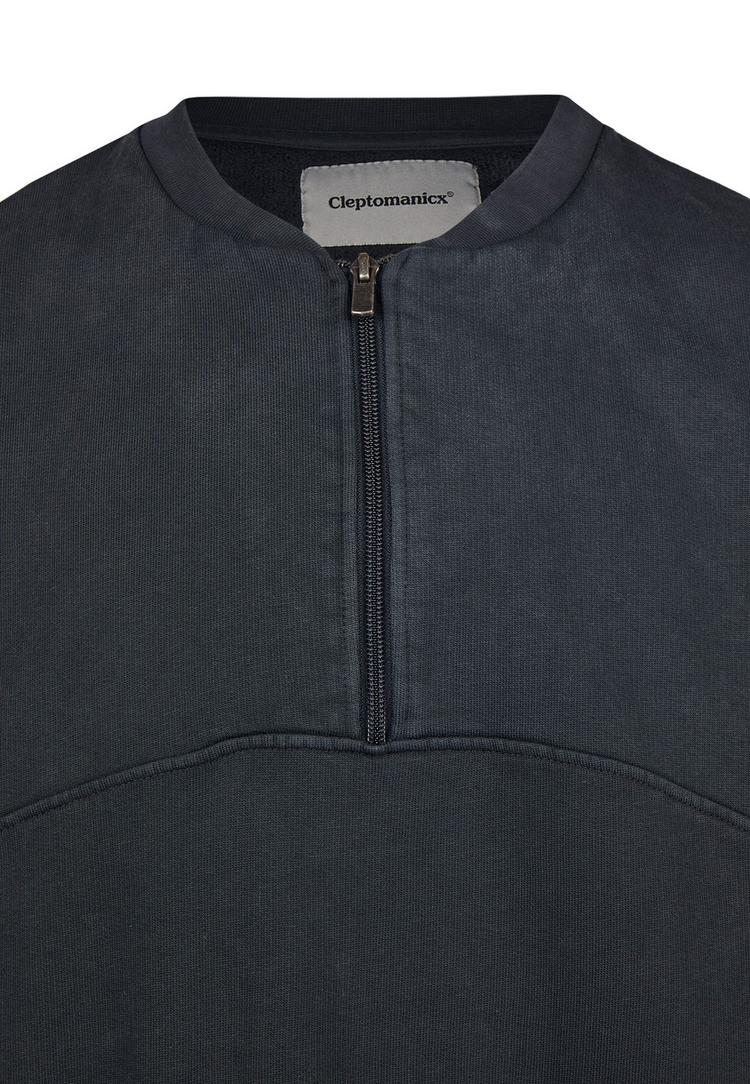 Cleptomanicx Cleptomanicx Gunter Sweatshirt Herren - Blue Graphite - 2 | SportScheck