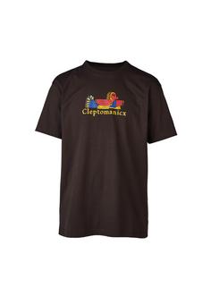 Cleptomanicx Boxy Tee Sphinx Printshirt Herren Molé