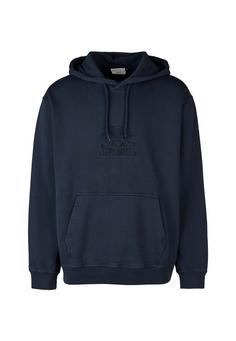 Cleptomanicx Boxy Hooded Residence Hoodie Herren Sky Captain