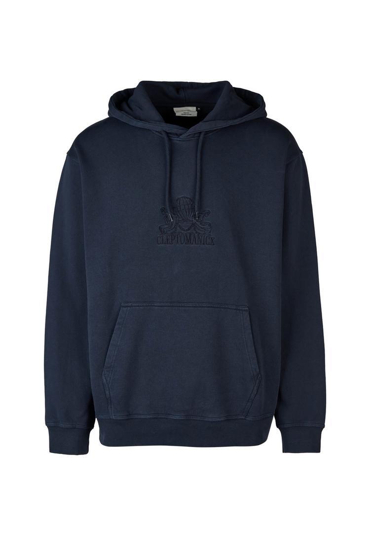 Cleptomanicx Cleptomanicx Boxy Hooded Residence Hoodie Herren - Sky Captain - 0 | SportScheck