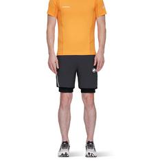 Rückansicht von Mammut Aenergy TR 2in1 Shorts Herren black