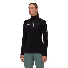 Rückansicht von Mammut Aenergy Light Fleecepullover Damen black