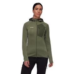 Rückansicht von Mammut Aenergy Light Fleecejacke Damen marsh-dark marsh