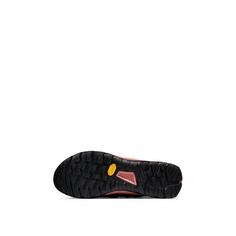 Rückansicht von Mammut Alnasca Knit III Low GTX Zustiegsschuhe Damen brick-quartz dust