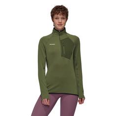 Rückansicht von Mammut Aenergy Light Fleecepullover Damen marsh-dark marsh