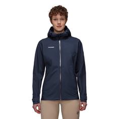 Rückansicht von Mammut GORE-TEX Convey Tour HS Hooded Hardshelljacke Damen marine