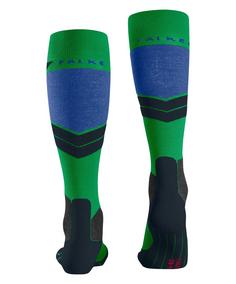 Rückansicht von Falke Skisocken Herren grassgreen (7014)