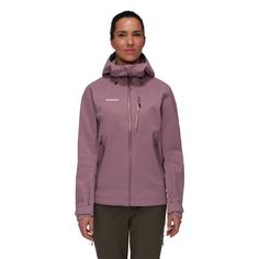 Rückansicht von Mammut Alto GuideHooded Hardshelljacke Damen flux