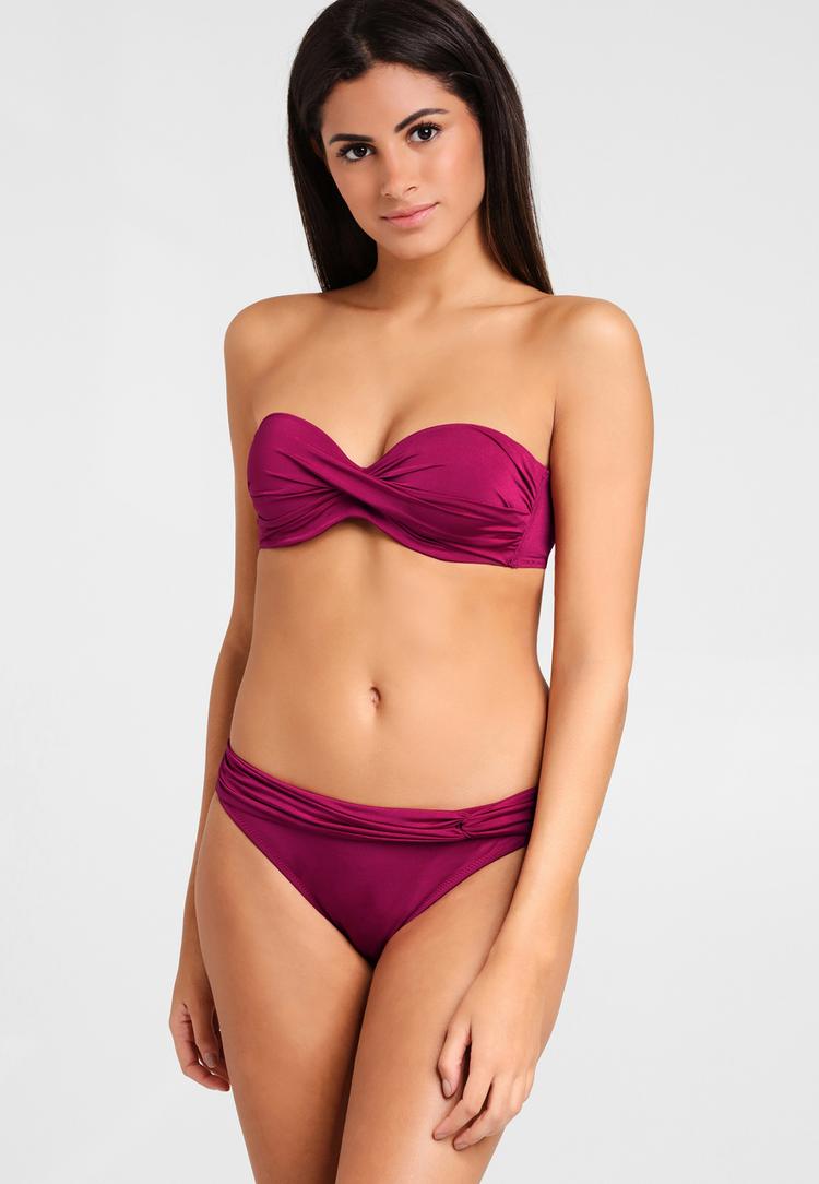 Lascana Lascana B&uuml;gel-Bandeau-Bikini Bikini Set Damen - beere - 8 | SportScheck