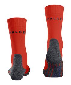 Rückansicht von Falke Socken Laufsocken Herren samba orange (8182)