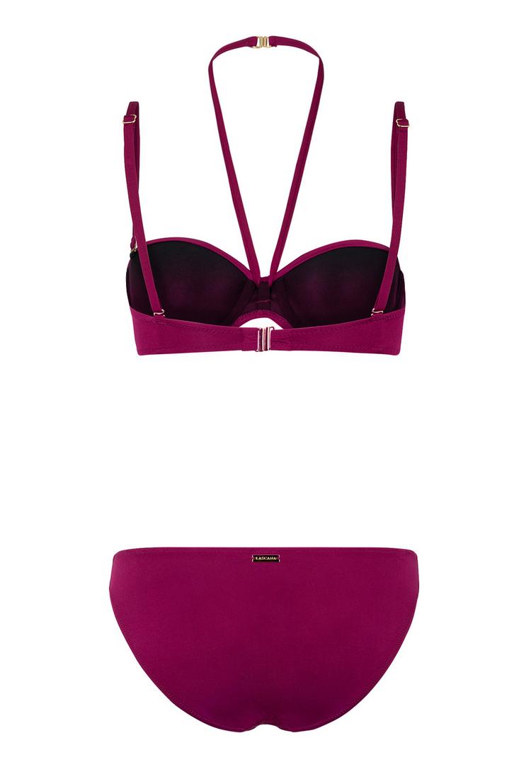 Lascana Lascana B&uuml;gel-Bandeau-Bikini Bikini Set Damen - beere - 0 | SportScheck