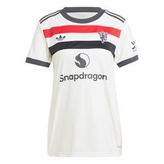 adidas Manchester United 24/25 Ausweichtrikot Fußballtrikot Damen Off White