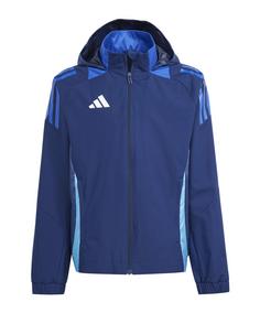 adidas Tiro 24 Competition Allwetterjacke Kids Regenjacke Kinder blau