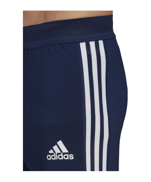 Rückansicht von adidas Condivo 22 Pro Tight Trainingshose Herren blauweiss