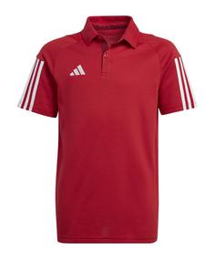 adidas Tiro 23 Competition Poloshirt Kids Poloshirt Kinder rot