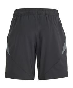 Rückansicht von adidas Tiro 24 Competition Downtime Short Kids Fußballshorts Kinder schwarzgrau