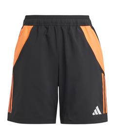 adidas Tiro 24 Competition Downtime Short Kids Fußballshorts Kinder schwarzrot