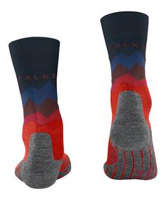 Rückansicht von Falke Laufsocken Herren samba orange (8182)