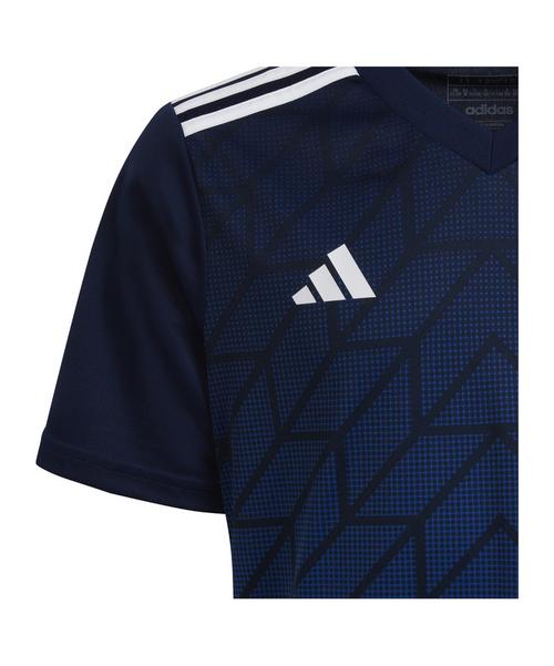 Rückansicht von adidas Team Icon 23 Trikot Kids Funktionsshirt Kinder dunkelblau