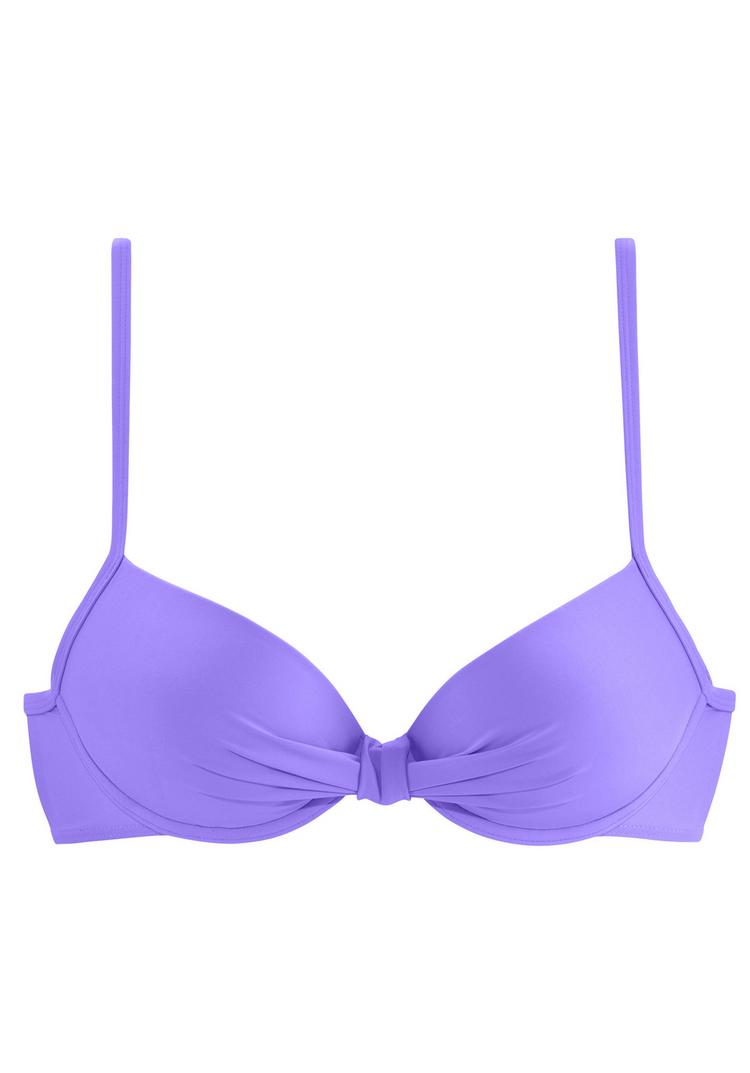 S.OLIVER S.OLIVER B&uuml;gel-Bikini-Top Bikini Oberteil Damen - lila - 4 | SportScheck
