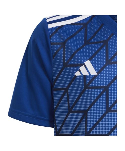 Rückansicht von adidas Team Icon 23 Trikot Kids Funktionsshirt Kinder blau