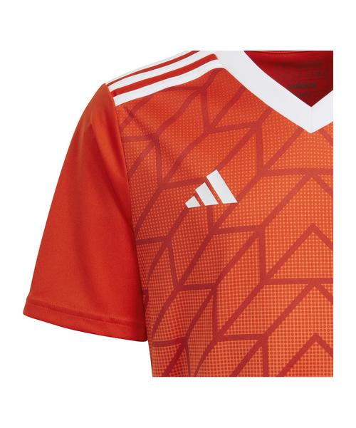 Rückansicht von adidas Team Icon 23 Trikot Kids Funktionsshirt Kinder orange