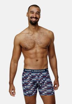 Rückansicht von DANISH ENDURANCE Classic Trunks Boxershorts Herren Multicolor