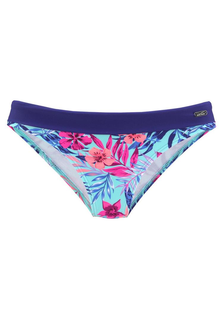 VENICE BEACH VENICE BEACH Bikini-Hose Bikini Hose Damen - t&uuml;rkis-bedruckt - 0 | SportScheck