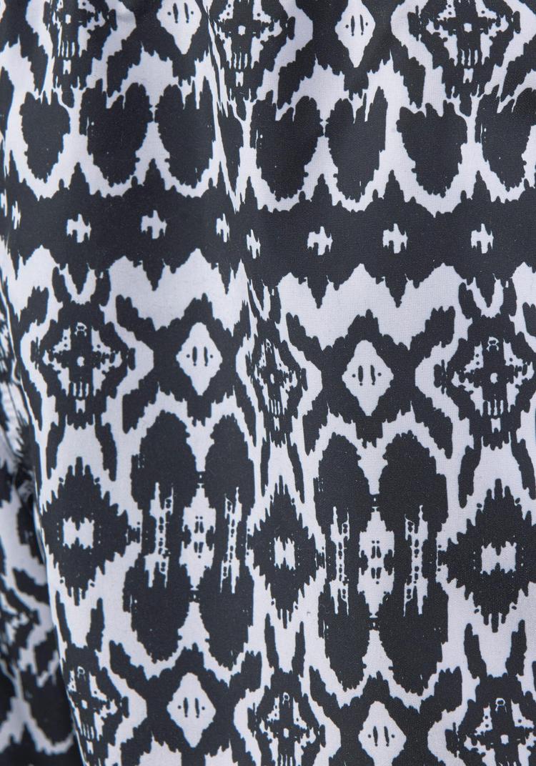 Lascana Lascana Badeshorts Badehose Damen - schwarz-bedruckt - 0 | SportScheck