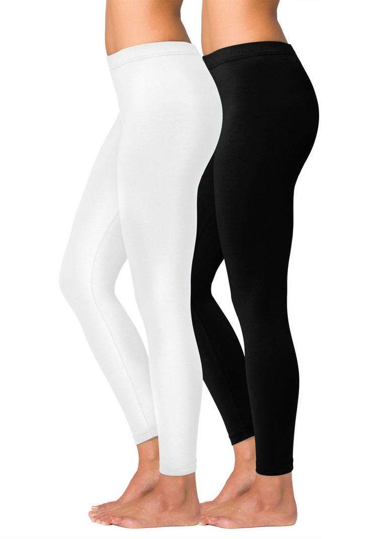 Vivance active Vivance active Leggings Leggings Damen - wei&szlig; - schwarz - 1 | SportScheck