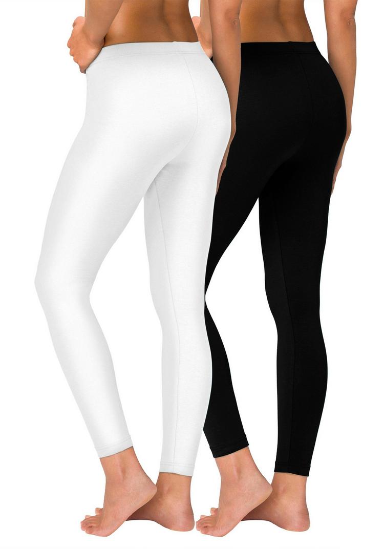 Vivance active Vivance active Leggings Leggings Damen - wei&szlig; - schwarz - 3 | SportScheck