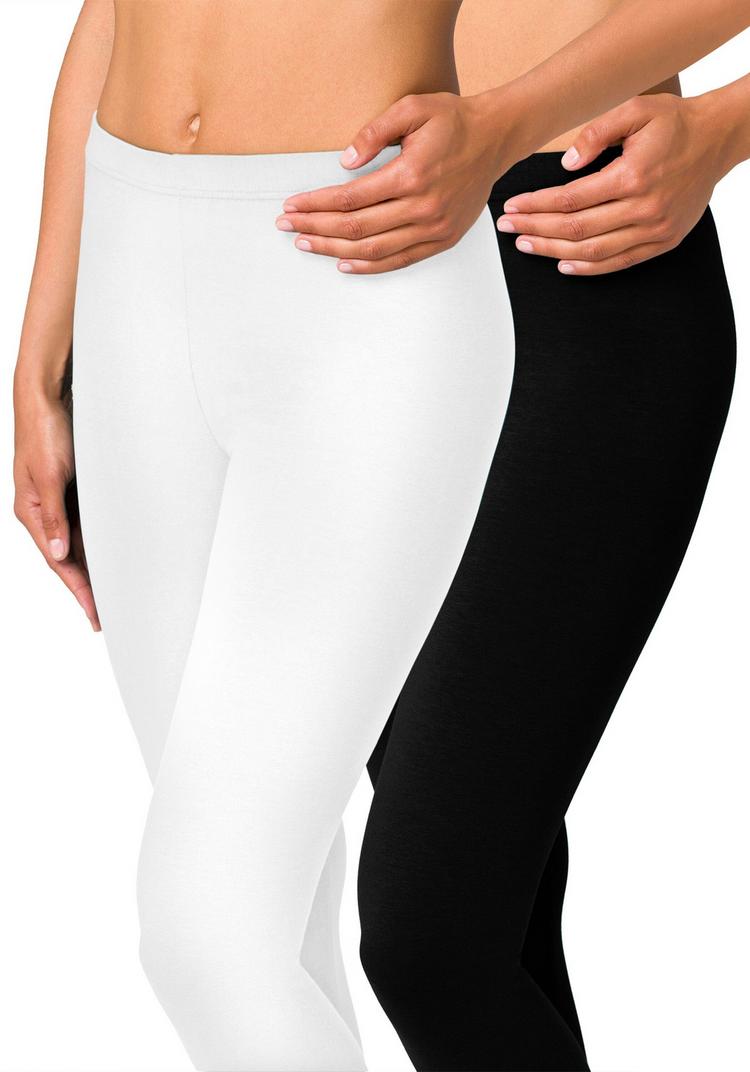 Vivance active Vivance active Leggings Leggings Damen - wei&szlig; - schwarz - 4 | SportScheck