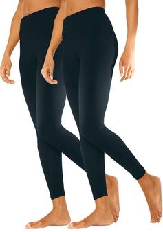 Rückansicht von Vivance active Leggings Leggings Damen schwarz