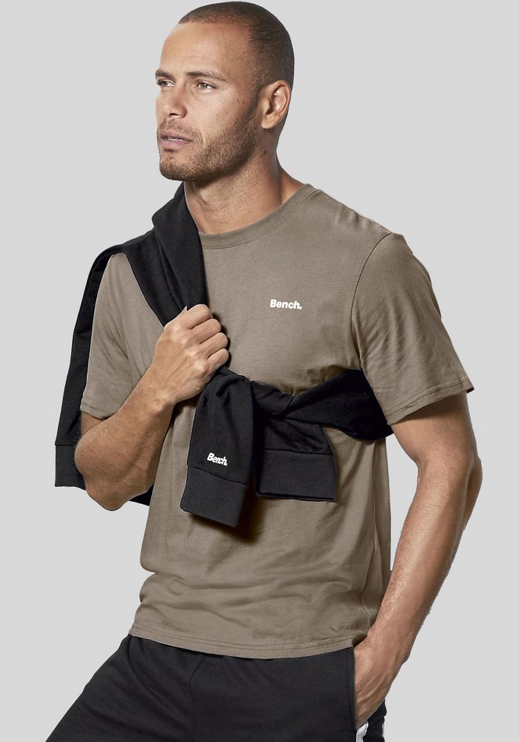 Bench Bench T-Shirt T-Shirt Herren - taupe - 1 | SportScheck