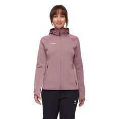 Rückansicht von Mammut Aconcagua Hooded Fleecejacke Damen flux