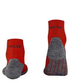 Rückansicht von Falke Laufsocken Herren samba orange (8182)