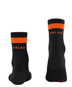 Rückansicht von Falke Laufsocken Herren black (3001)