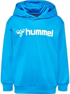 hummel hmlLOGO HOODIE KIDS Hoodie Kinder DIVA BLUE