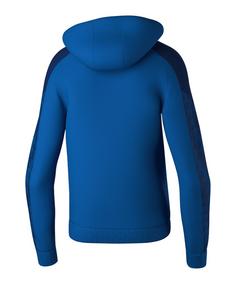 Rückansicht von Erima Evo Star Hoody Funktionssweatshirt blau