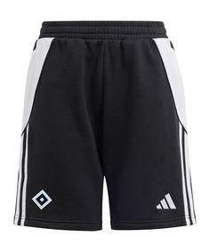 adidas Hamburger SV Short Kids Fußballshorts Kinder schwarz