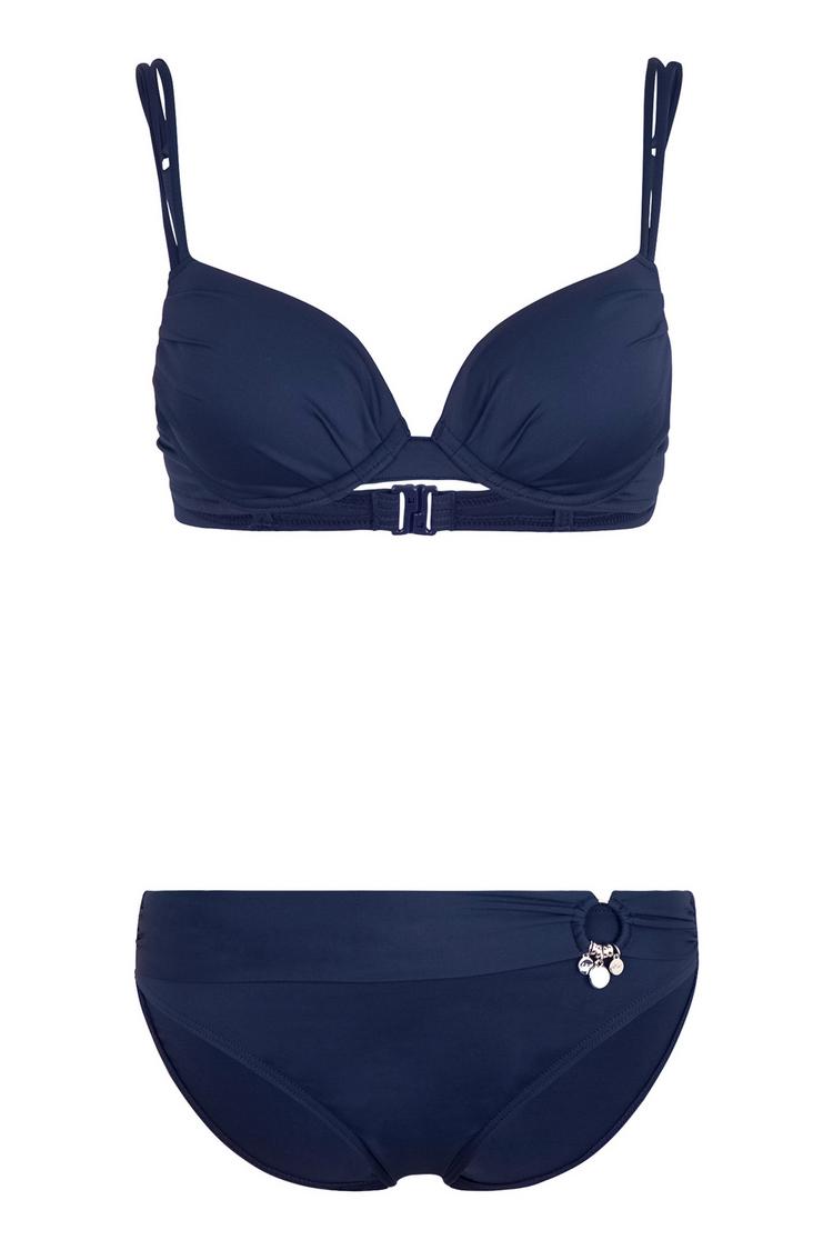 S.OLIVER S.OLIVER Push-Up-Bikini Bikini Set Damen - dunkelblau - 2 | SportScheck