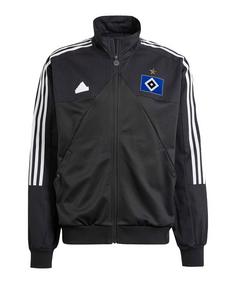 adidas Hamburger SV Anthem Jacke Trainingsjacke schwarz