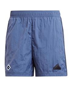 adidas Hamburger SV Retro Short Fußballshorts blau