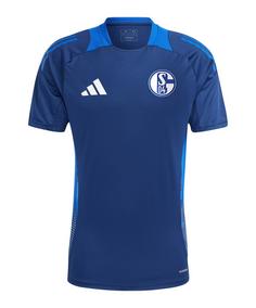 adidas FC Schalke 04 Trainingsshirt Dunkel Fanshirt blau